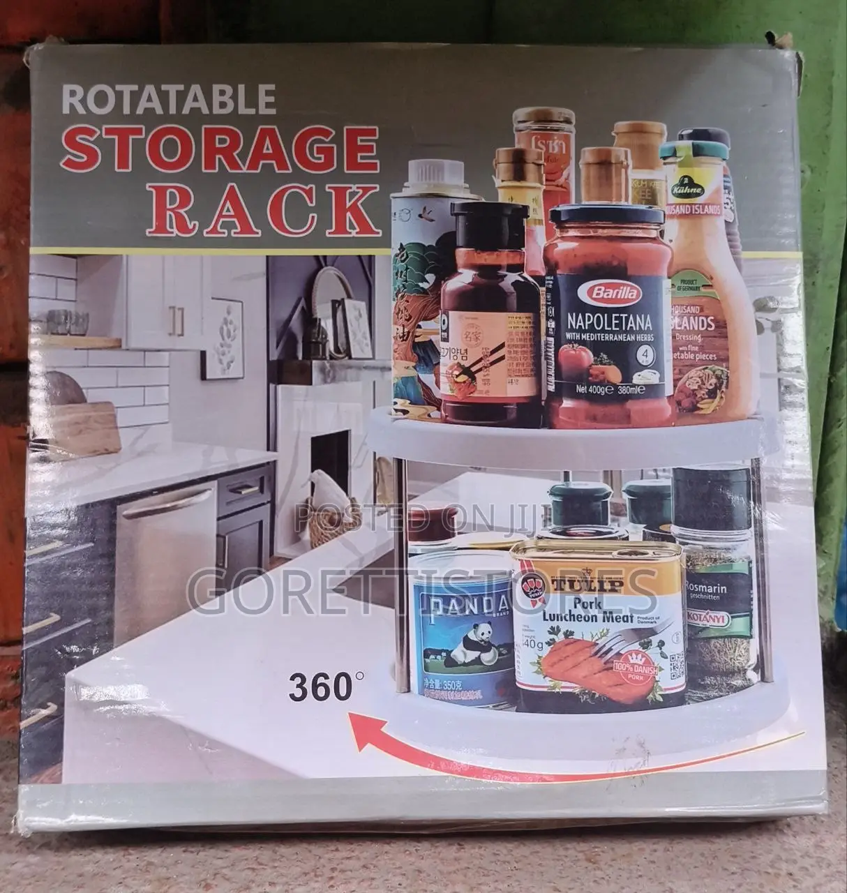 Rotatable Storage Rack