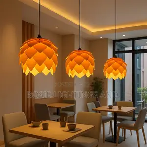 Pine Cone Wooden Vintage Light