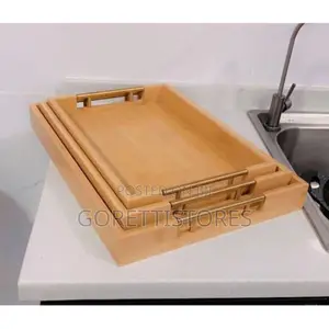 3in1 Bamboo Tray Set
