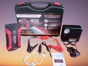 Jump Starter Battery Booster With Air Compressor 4 Usb
