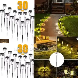 60pcs Solar Lights to Transform Your Garden at Night