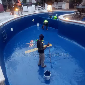 Swimming Pool Paint Coating Deep Blue