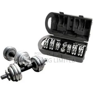 30kg Adjustable Dumbell Set With Case of 15kg on Each Hand