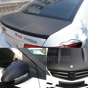 9d Glossy Carbon Fiber Body Sticker Wraps