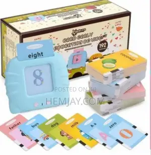 Kids Rechargeable Reading Talking Flash Cards. "Educative"