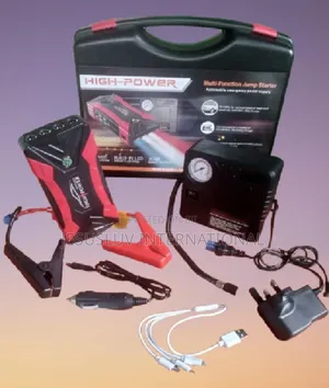Jump Starter 12v Lithium Battery Booster With Tire Inflator