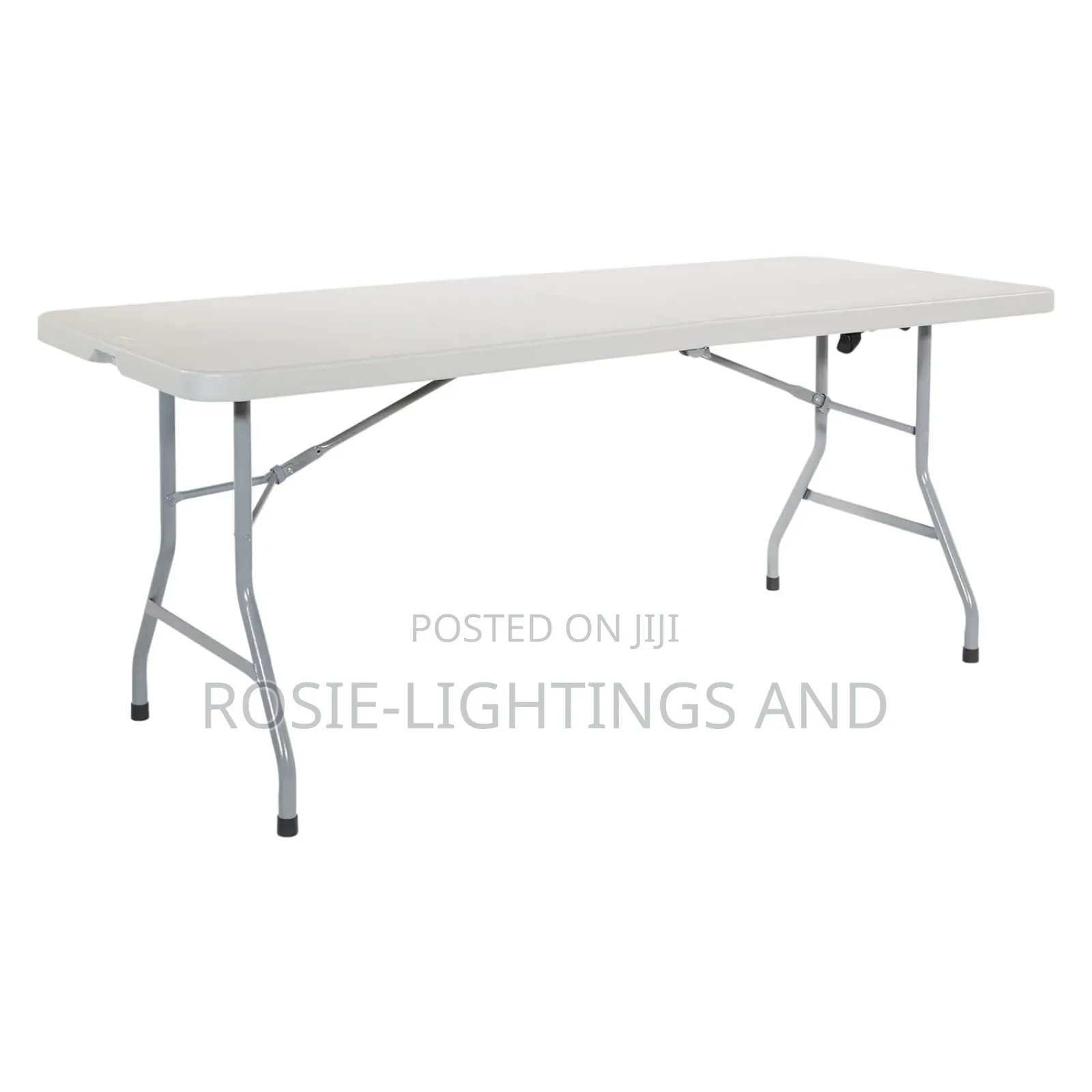 Outdoor Foldable 6 - 8 Seater Plastic Rectangular Table