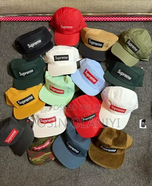 Supreme Face Caps