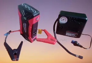 Portable Car Jump Starter Battery Booster With Air Tyre Pump