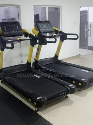 Commercial 6hp Treadmill (Yellow)