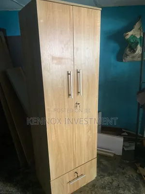 2 Door Wardrobe Made With Standard Materials