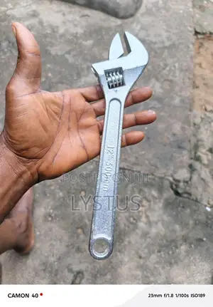 12" (300mm) Forged Steel Adjustable Spanner