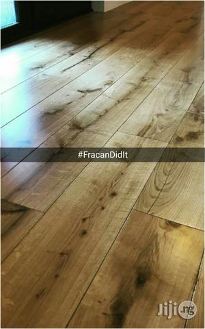 Wooden Floor. Pvc Vinyl Flooring Also Available