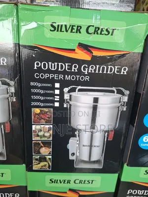 Silver Crest Powder Grinder With Copper Motor - 1500gram