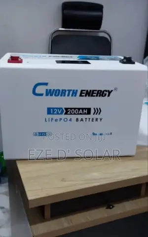 200ah/12v Cworth Energy Lithium Ion Battery