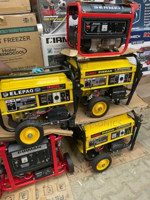 Sumec Firman, Elepaq Constant 4.5kva Petrol Gen Available