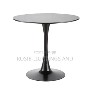 Nordic Wooden Top 80cm*80cm Dinning Table With Pedestal Base
