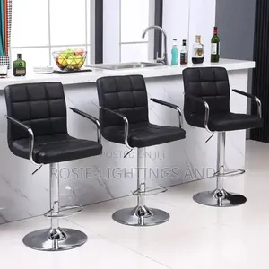 Swivel Leather Bar Stool(Red ,White Black) Available