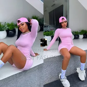 Pink 2 Piece Short and Top
