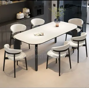 High Quality Imported Dining Table With 6 Chair Available 