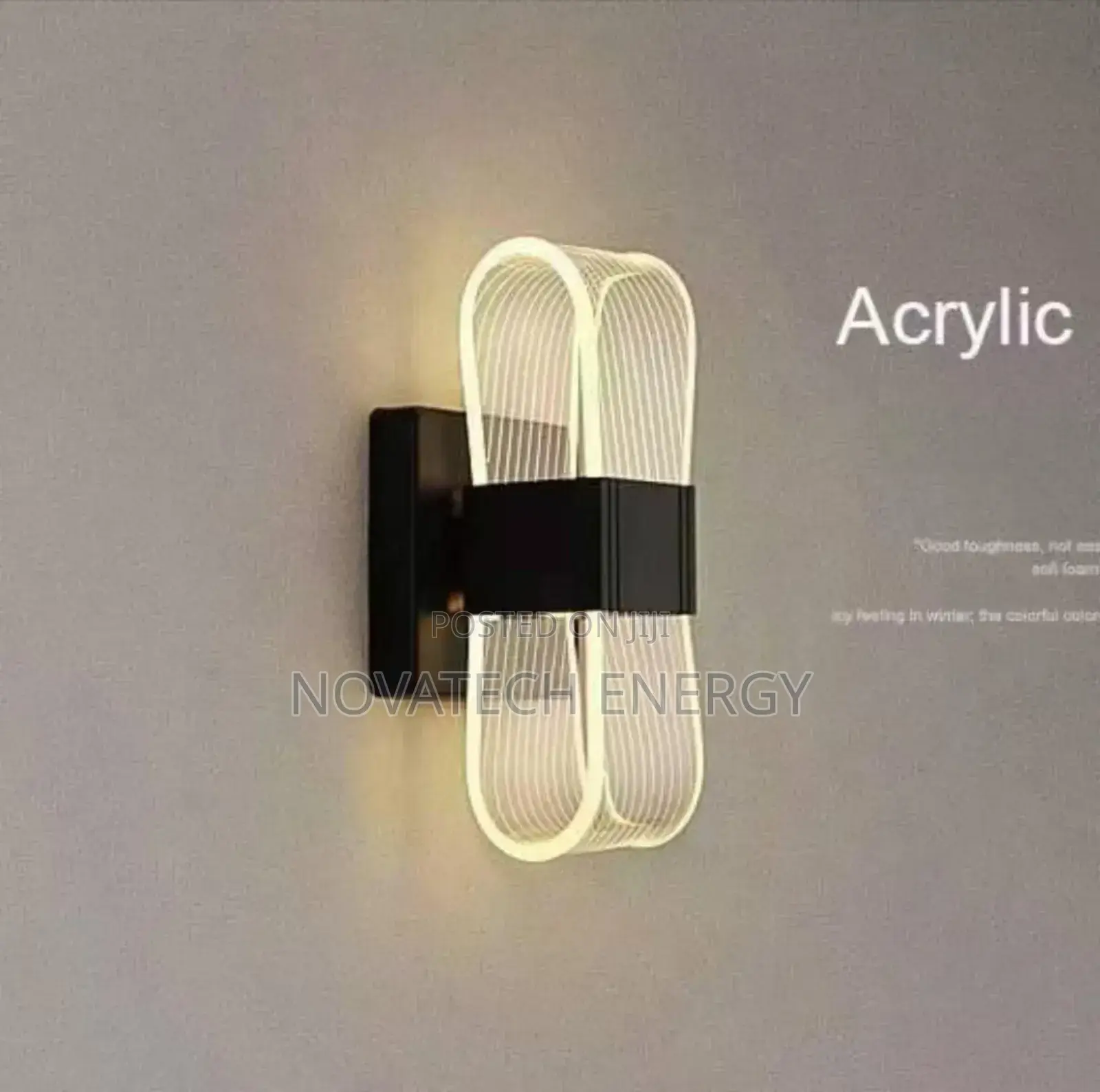 Acrylic Material Modern Wall Sconce Light