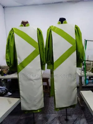 Lemon / Cream White Choir Robes Bulk Rental