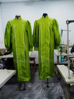 Lemon / Cream White Choir Robes Bulk Rental
