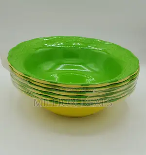 6in1 Unbreakable Soup Plate Set