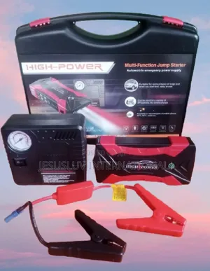 Automotive Jump Starter Battery Booster & Tyre Inflator 12v
