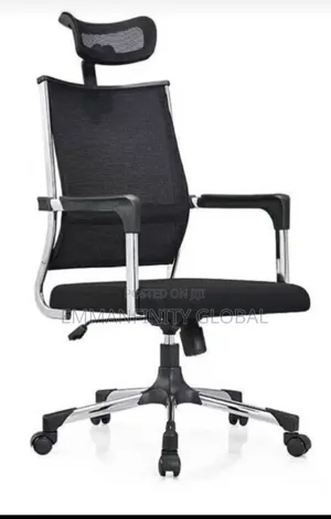 Executive Swivel Chair With Headrest