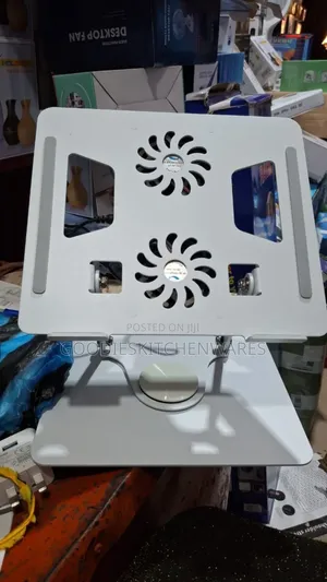 Rotating Laptop Stand With Cooling Fan
