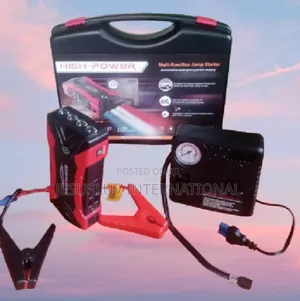 12v Air Compressor Tyre Pump Car Jump Starter Power Pack