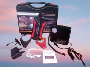 Car Tyre Pump 12v With Jump Starter Battery Booster 99800mah