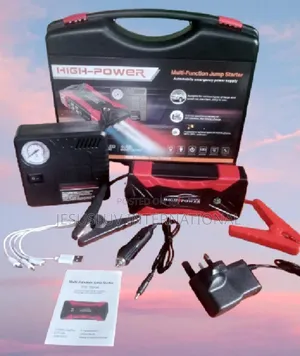 Tyre Air Compressor 12v With Jump Starter for Car, Suv, Jeep