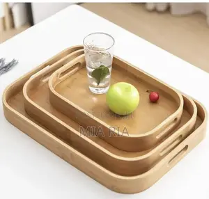 Set of Bamboo Tray
