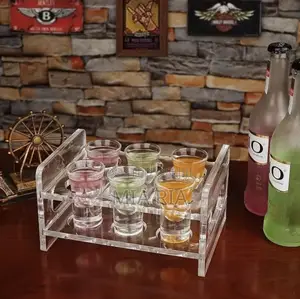Acrylic Tequila Shot and Rack