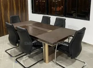 Classic Executive 6 Seaters Conference Table And Chairs.
