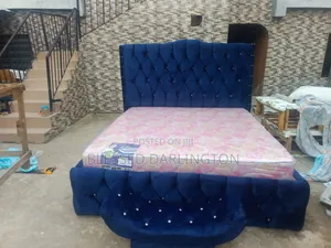 Brand New Navy Blue Upholstery