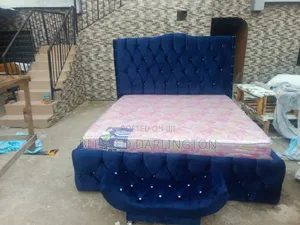 Navy Blue Standard 6by6 With a Footless