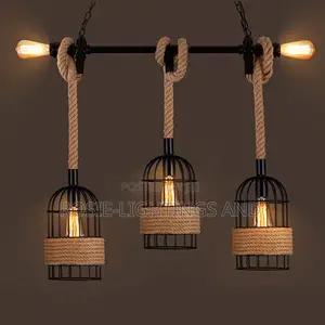 Industrial Vintage Pendant Light (Black)
