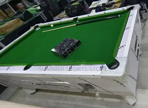 White Gloss Marble and Coin Operated Snooker