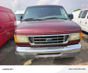 Ford E250 2007 Red