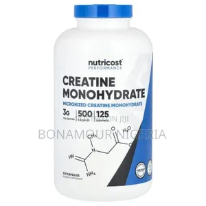 Nutricost Creatine Monohydrate 500mg X500 Caps