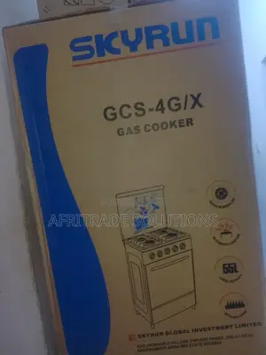4-Burner Skyrun GCS-4g/X Gas Cooker – Sleek Efficient