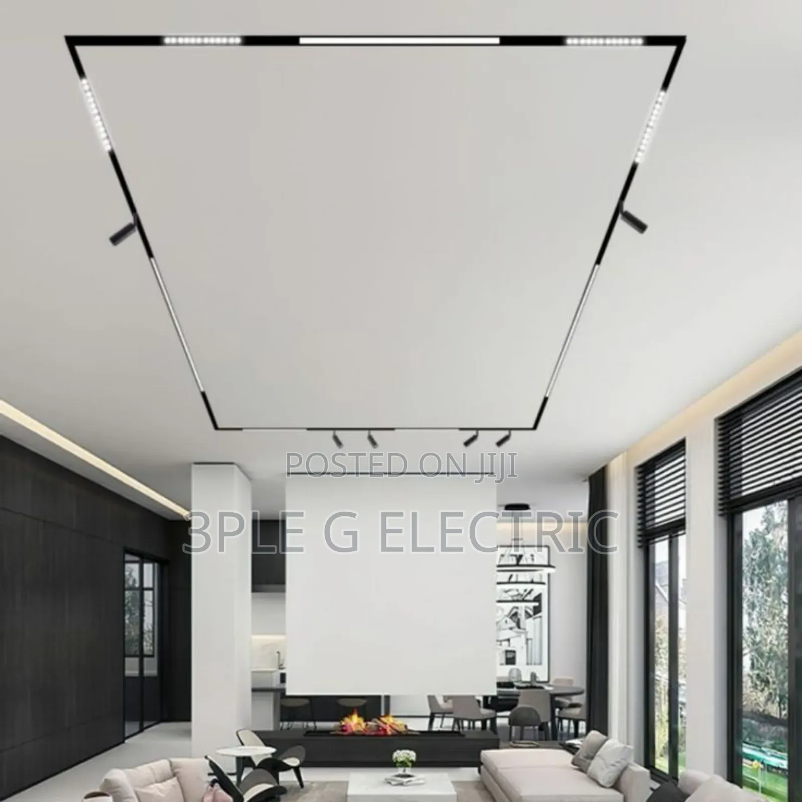 Futuristic Magnetic Track Light