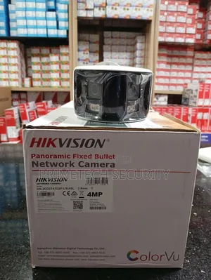 Security Hikvision Panoramic Fixed Bullet Network Camera 4mp
