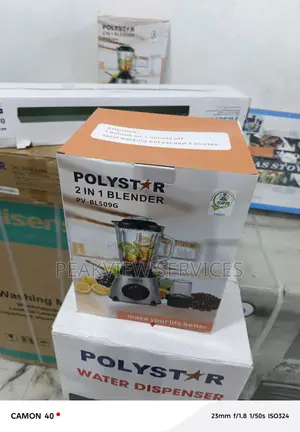 Polystar Pv-Bl509g 2-in-1 Blender With Grinder