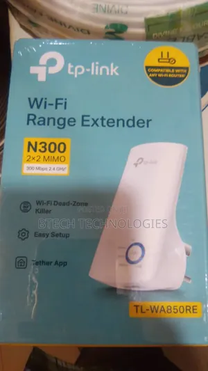 Tp-Link Tl-Wa850re
300mbps Wi-Fi Range Extender