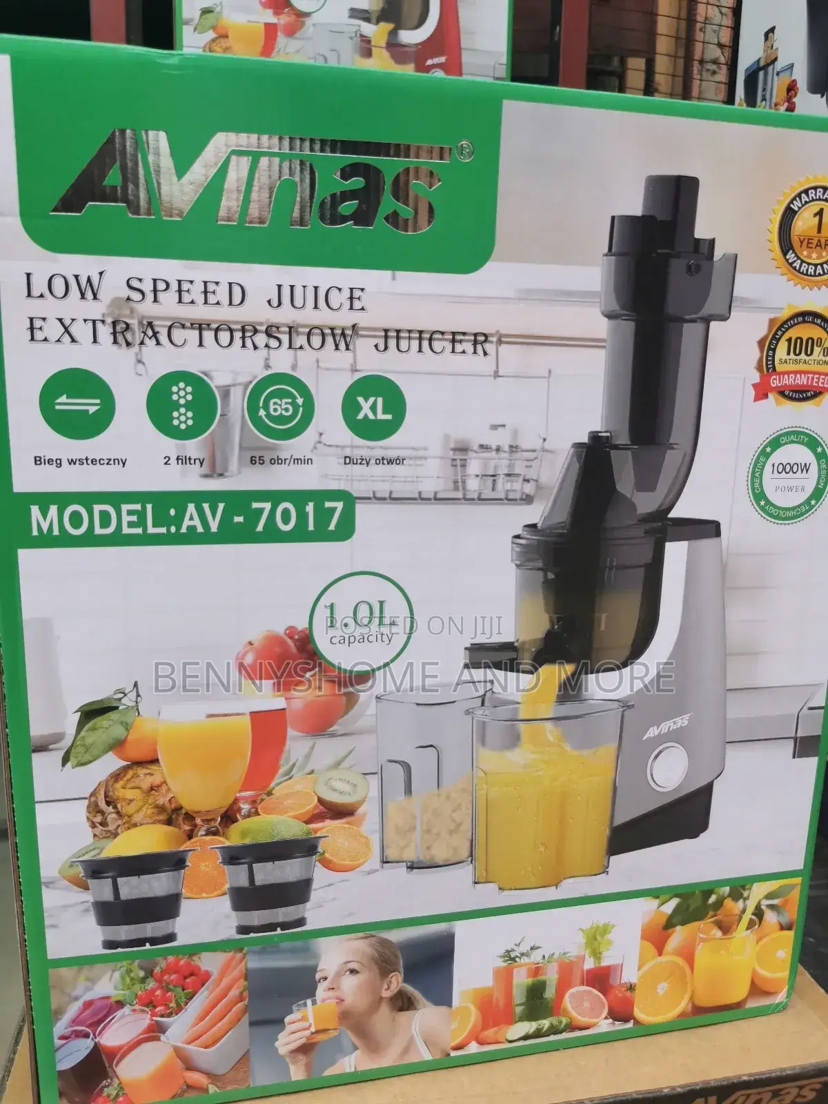 Avinas Slow Juice Extractor