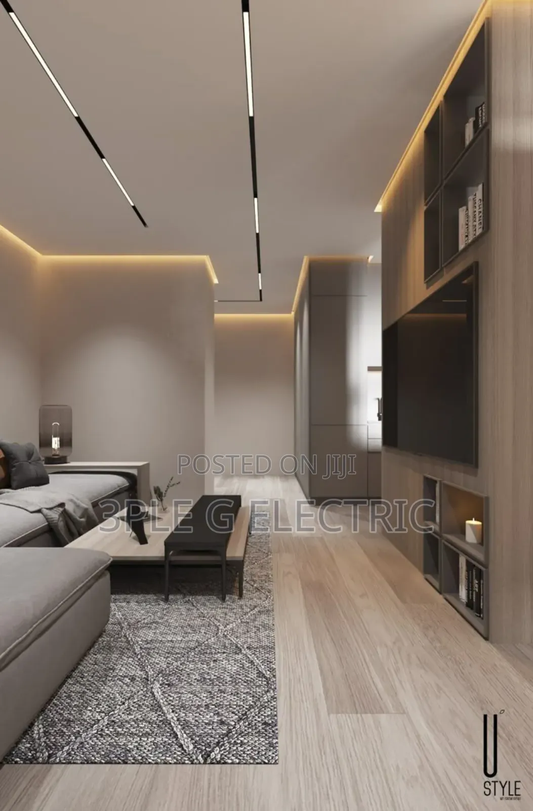 Linear Magnetic Track Light